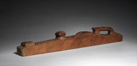 Plane, 1600s. France, 17th century. Wood; overall: 12.5 x 88 x 6.7 cm (4 15/16 x 34 5/8 x 2 5/8 in