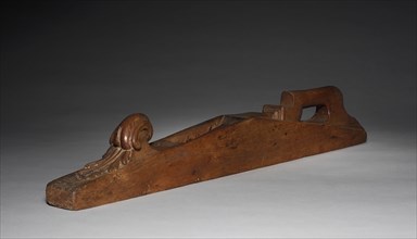 Plane, 1600s. France, 17th century. Wood; overall: 14 x 85.1 x 6.7 cm (5 1/2 x 33 1/2 x 2 5/8 in.).