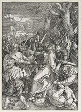 The Large Passion:  The Betrayal of Christ, 1510. Albrecht Dürer (German, 1471-1528). Woodcut
