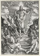The Great Passion: The Resurrection, 1510. Albrecht Dürer (German, 1471-1528). Woodcut; sheet: 39.2