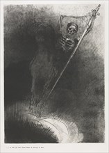 The Apocalypse of Saint John:  And he who rose up called himself death, 1899. Odilon Redon (French,
