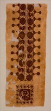 Neck and Shoulder Decoration from a Tunic, late 400s - 500s. Egypt, Byzantine period, late 5th -