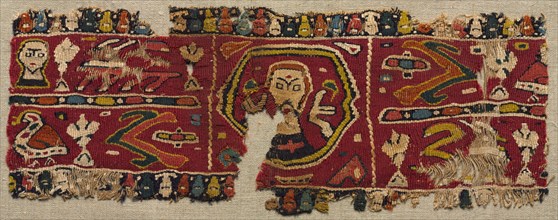 Sleeve Band from a Tunic, late 700s - early 800s. Egypt, Abbasid period, late 8th - early 9th