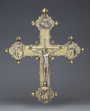 Processional Cross, c. 1440-1450. Pietro Vannini (Italian, 1413/14-1495/96). Silver, gilt-silver,