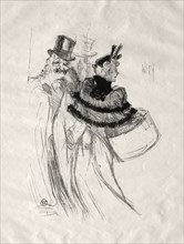 The Old Gentlemen, 1894. Henri de Toulouse-Lautrec (French, 1864-1901). Lithograph