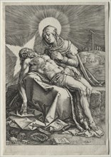 Pieta, 1596. Hendrick Goltzius (Dutch, 1558–1617). Engraving