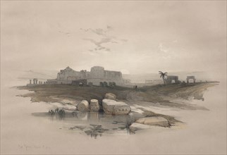 Eleutheropolis or the modern Beit-Jibrin, 1839. David Roberts (British, 1796-1864). Color