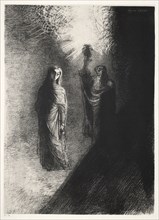 The Temptation of St. Anthony, 1888. Odilon Redon (French, 1840-1916). Lithograph