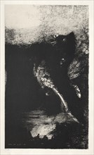 The Temptation of St. Anthony, 1888. Odilon Redon (French, 1840-1916). Lithograph