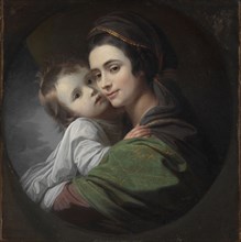 Elizabeth Shewell West and Her Son, Raphael, c. 1770. Benjamin West (American, 1738-1820). Oil on