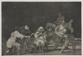 The Proverbs:  Loyalty, 1864. Francisco de Goya (Spanish, 1746-1828). Etching and aquatint