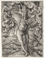The Great St. Sebastian, 1514. Hans Baldung (German, 1484/85-1545). Woodcut