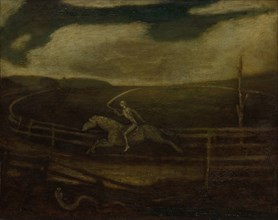 The Race Track (Death on a Pale Horse), c. 1896-1908. Albert Pinkham Ryder (American, 1847-1917).