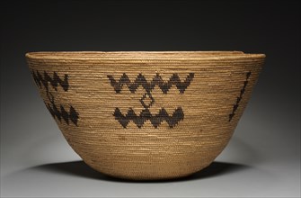 Food or Carrying Bowl, late 1800 - early 1900. California, Pala- Luiseno, Pala Mission, late 19th -