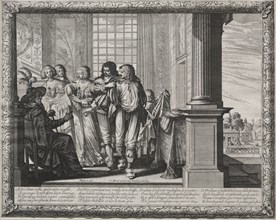 The Prodigal Son:  Dressing for the Feast. Abraham Bosse (French, 1602-1676). Etching