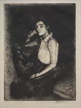 Le Biarotte, 1901. Albert Besnard (French, 1849-1934). Etching and aquatint; sheet: 48 x 34.8 cm