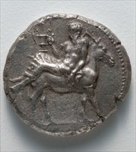 Tetradrachm, 430 BC. Greece, Eritrea, 5th century BC. Silver; diameter: 2.5 cm (1 in.).