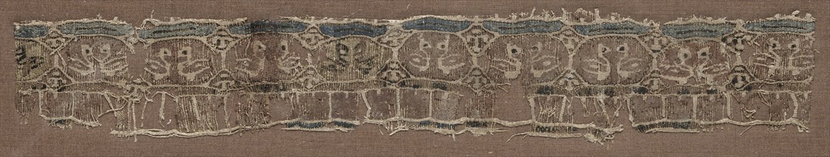 Fragment of a Tiraz-Style Textile, 1094 - 1130. Egypt, Fatimid period, Caliphate of al-Musta'li or