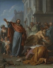 The Miracles of Saint James the Greater, 1726. Noël Nicolas Coypel (French, 1690-1734). Oil on