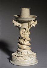 Candle Stand, 600s. China, Sui dynasty (581-618) to early Tang dynasty (618-907). White stoneware