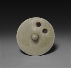 Wine Pot: Southern Celadon Ware (lid), 1200s-1300s. China, Southern Song Dynasty (1127-1279) - Yuan