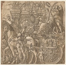 The Triumph of Julius Caesar: Caesar Triumphant, 1593-99. Andrea Andreani (Italian, about