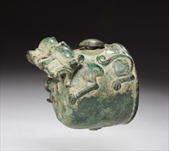 Axel Shaft Cup, c. 800-700 BC. Luristan, Iran, 800-700 BC. Bronze, cast; diameter: 8.6 cm (3 3/8 in