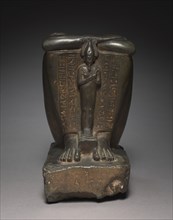 Block Statue of the Royal Acquaintance, Horwedja, 664-525 BC. Egypt, Late Period, Dynasty 26.