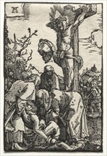 The Fall and Redemption of Man:  Christ on the Cross, c. 1515. Albrecht Altdorfer (German, c.