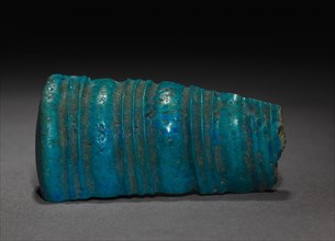 Fragment, 1353-1337 BC. Egypt, New Kingdom, Dynasty 18, reign of Akhenaten. Turquoise faience;