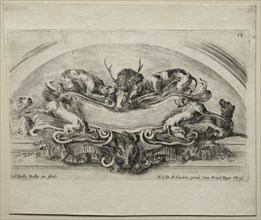 Collection of Various Caprices and New Designs of Cartouches and Ornaments:  No 13. Stefano Della