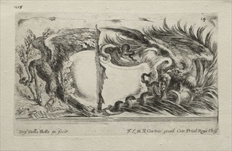 Collection of Various Caprices and New Designs of Cartouches and Ornaments:  No 14. Stefano Della