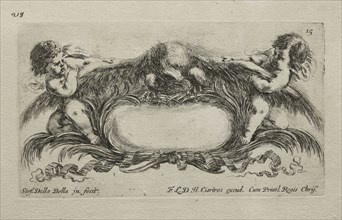 Collection of Various Caprices and New Designs of Cartouches and Ornaments:  No 15. Stefano Della