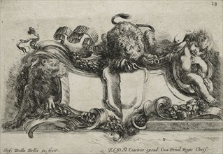Collection of Various Caprices and New Designs of Cartouches and Ornaments:  No 18. Stefano Della