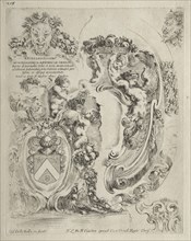 Collection of Various Caprices and New Designs of Cartouches and Ornaments:  No. 2, Dedication Page