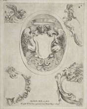 Collection of Various Caprices and New Designs of Cartouches and Ornaments:  No 8. Stefano Della