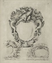 Collection of Various Caprices and New Designs of Cartouches and Ornaments:  No. 9. Stefano Della