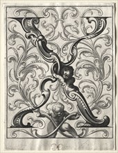 New ABC Booklet:  X, 1627. Lucas Kilian (German, 1579-1637). Engraving