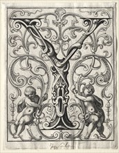 New ABC Booklet:  Y, 1627. Lucas Kilian (German, 1579-1637). Engraving