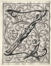 New ABC Booklet:  Z, 1627. Lucas Kilian (German, 1579-1637). Engraving
