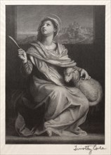 Old Italian Masters:  St. Agnes, 1888-1892. Timothy Cole (American, 1852-1931). Wood engraving