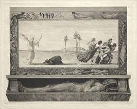 Vom Tode I, (Opus II, 1889) No. 10. Max Klinger (German, 1857-1920). Etching and aquatint