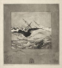 Vom Tode I, (Opus II, 1889) No. 3. Max Klinger (German, 1857-1920). Etching and aquatint