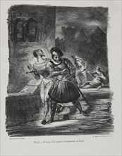 Faust: Tragédie de M. de Goethe, translated into French by Albert Stapfer.: Illustrations for