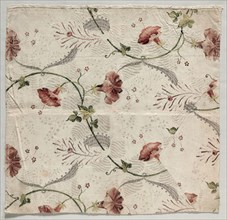 Brocaded Silk, 1723 - 1774. France, 18th century, Period of Louis XV (1723-1774). Brocade on tabby;