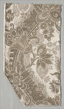 Textile Fragment, 1700s. Italy, 18th century. Brocade (?); silk and metal; overall: 43.2 x 24.1 cm