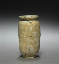 Bottle, 1-200. Parthian, 1st-2nd Century. Earthenware with weathered glaze; overall: 9.9 cm (3 7/8