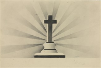 The Cross. Mary Altha Nims (American, 1817-1907). Pencil