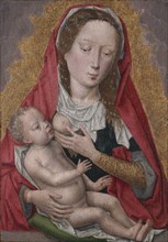 Virgin and Child, c. 1470-1480. Workshop of Hans Memling (Netherlandish, 1494). Oil on wood;