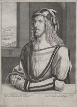 Portrait of Albrecht Dürer, at the age of 26, 1645. Wenceslaus Hollar (Bohemian, 1607-1677).
